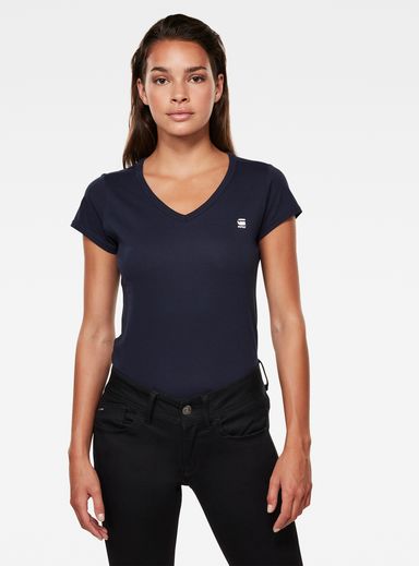 Slim V-Neck Top
